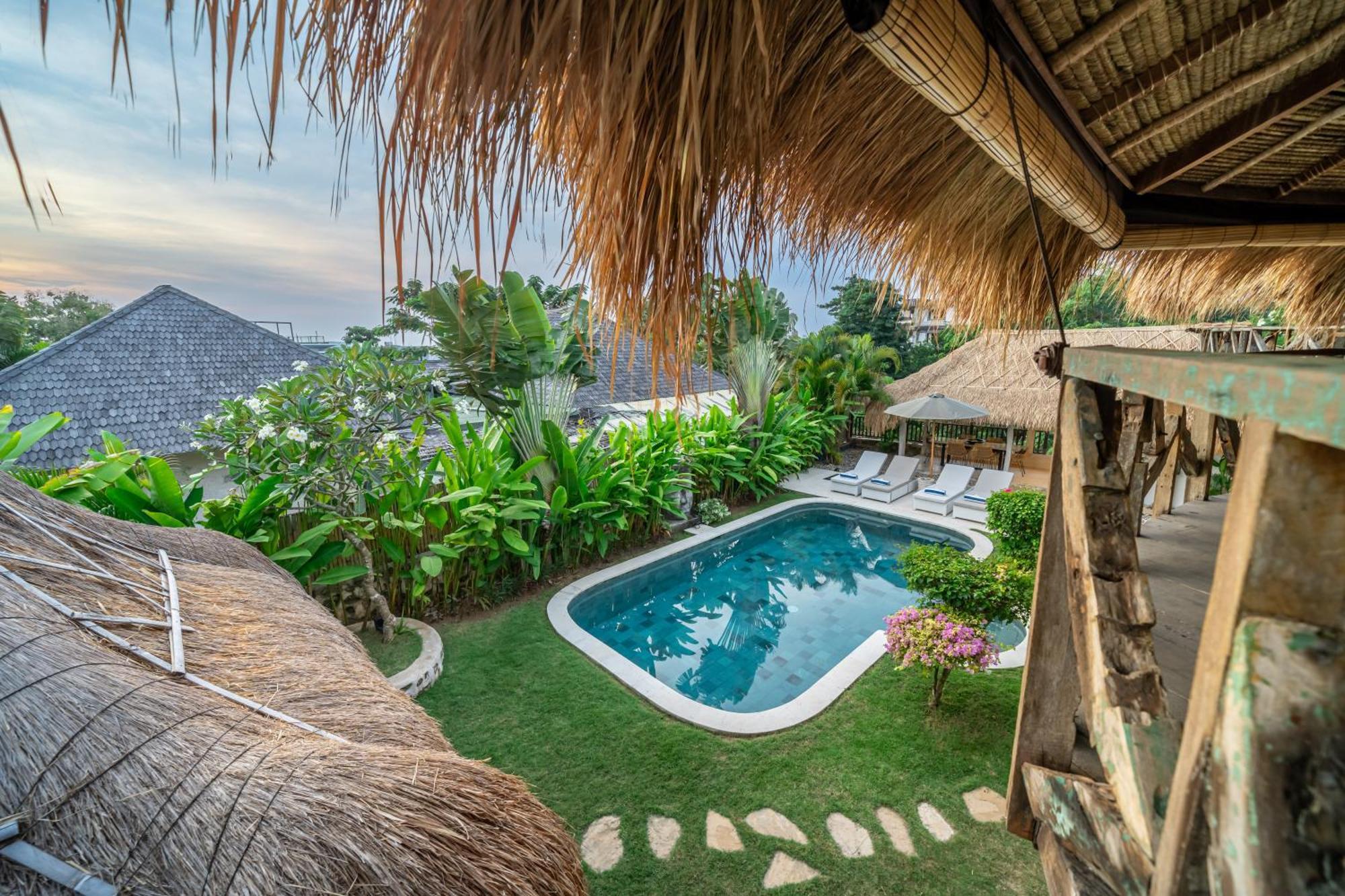 Balangan Beach Villa Idaman Bungalows Jimbaran Exterior foto
